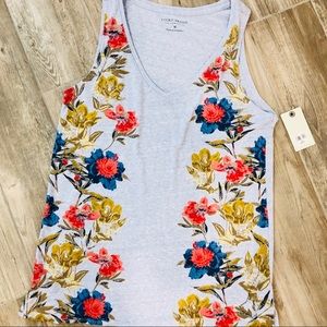 NWT Lucky Brand Floral Tank Top